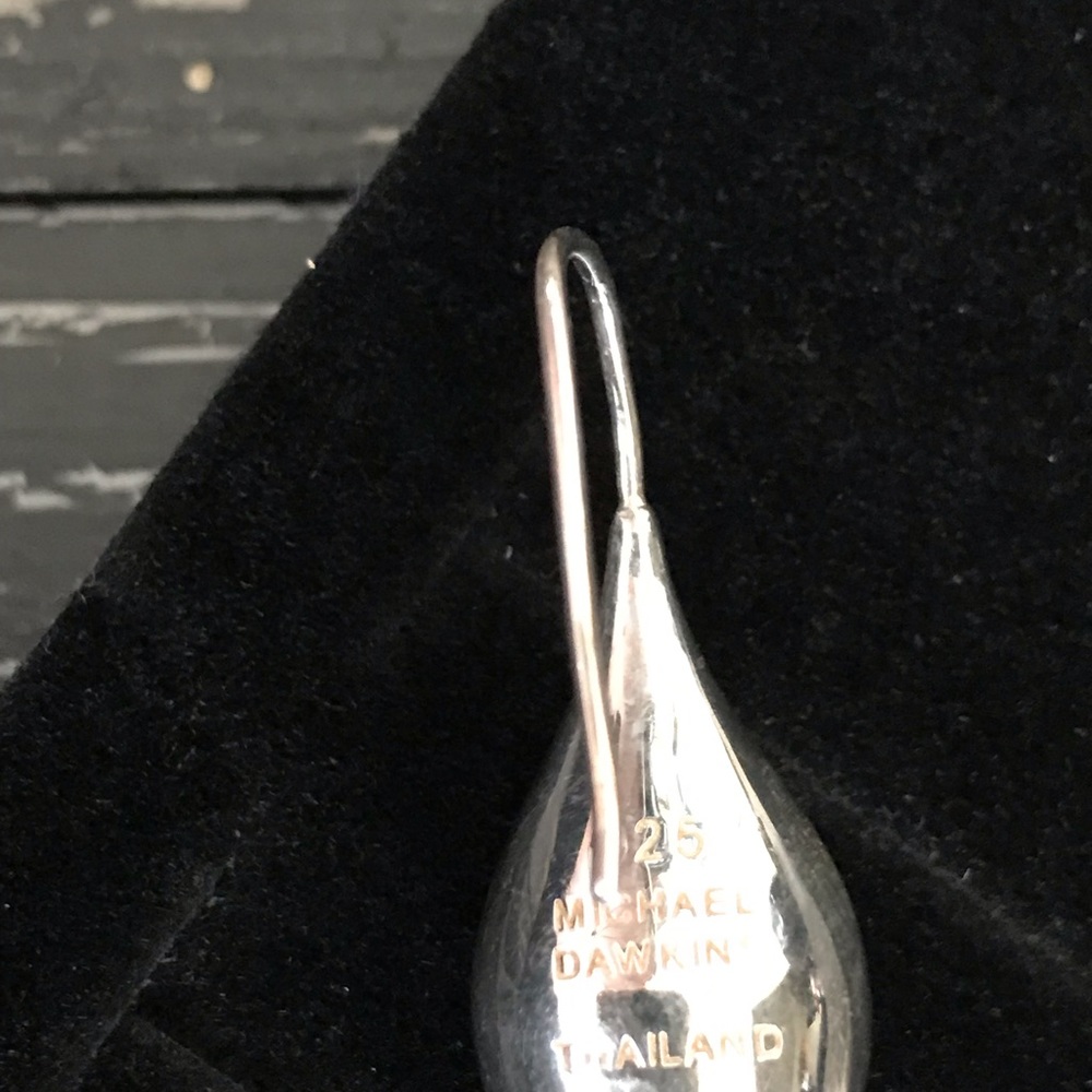 Michael Dawkins Sterling Silver Earrings - Picture 4 of 4